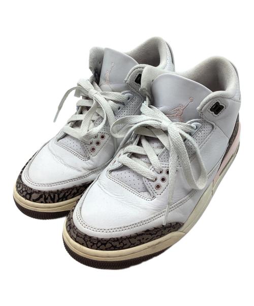 NIKE（ナイキ）NIKE (ナイキ) WMNS AIR JORDAN 3 RETRO ホワイト サイズ:24.5の古着・服飾アイテム