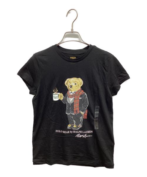 POLO RALPH LAUREN（ポロ・ラルフローレン）POLO RALPH LAUREN (ポロ・ラルフローレン) POLO RALPH LAUREN Coffee POLOBEAR T-Shirt ブラック サイズ:XS 未使用品の古着・服飾アイテム