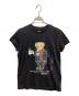 POLO RALPH LAUREN（ポロ・ラルフローレン）の古着「POLO RALPH LAUREN Coffee POLOBEAR T-Shirt」｜ブラック
