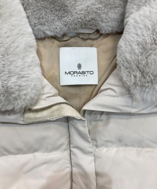 MORABITO（モラビト）MORABITO (モラビト) ダウンジャケット　9005-31403 アイボリー サイズ:38の古着・服飾アイテム