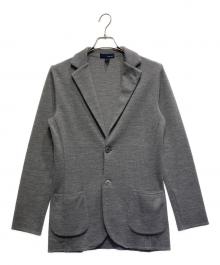 LARDINI（ラルディーニ）の古着「wool knitted jacket」｜グレー