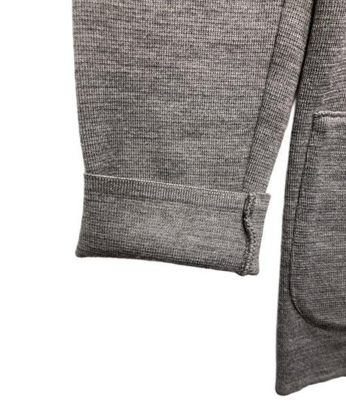 LARDINI（ラルディーニ）LARDINI (ラルディーニ) wool knitted jacket グレー サイズ:XSの古着・服飾アイテム