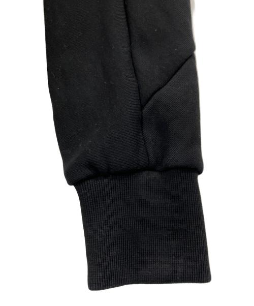 HERNO（ヘルノ）HERNO (ヘルノ) マーセライズドコットンスウェットハーフジップフーディー ブラック サイズ:44の古着・服飾アイテム