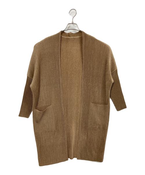 SPECCHIO（スペッチオ）SPECCHIO (スペッチオ) シャトルプリーツ スリーブロングジャケット ベージュ サイズ:40の古着・服飾アイテム