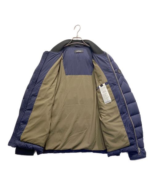 DIESEL（ディーゼル）DIESEL (ディーゼル) ダウンブルゾン ネイビー サイズ:Lの古着・服飾アイテム