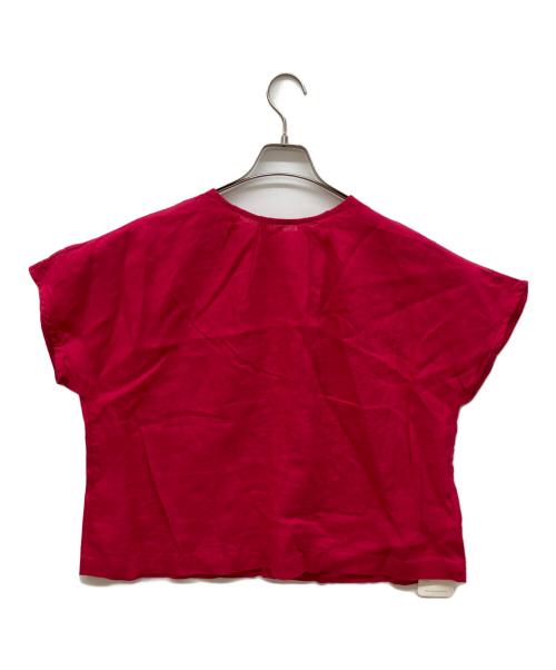 fog linen work（フォグリネンワーク）fog linen work (フォグリネンワーク) リネンブラウス ショッキングピンク サイズ:FREEの古着・服飾アイテム