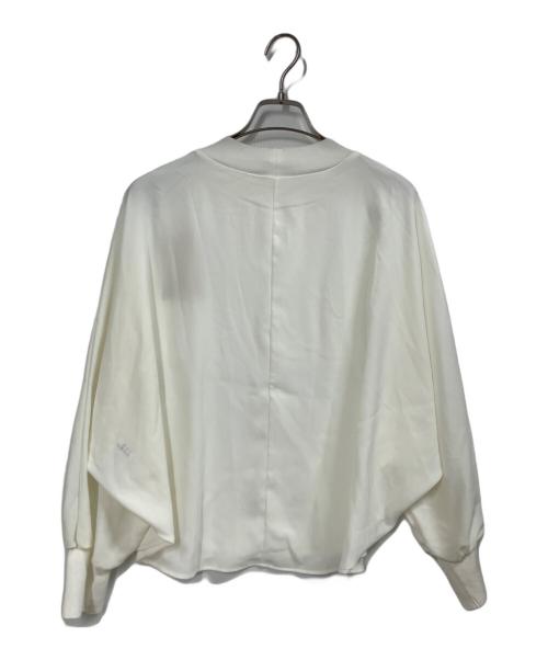 BEARDSLEY（ビアズリー）BEARDSLEY (ビアズリー) ニットコンビドルマンブラウス ホワイト サイズ:FREE 未使用品の古着・服飾アイテム