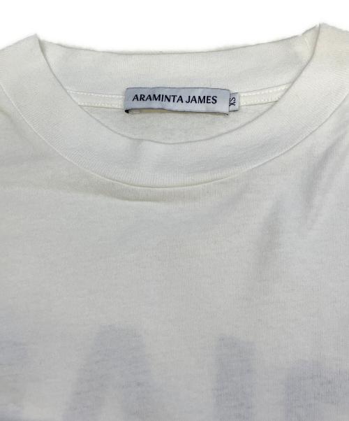 ARAMINTA JAMES（アラミンタ ジェームズ）ARAMINTA JAMES (アラミンタ ジェームズ) CIAO CIAO Tシャツ ホワイト サイズ:XSの古着・服飾アイテム