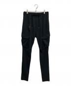 THE ONENESSザワンネス）の古着「Slim Cargo Easy Pants」｜ブラック