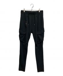 THE ONENESS（ザワンネス）の古着「Slim Cargo Easy Pants」｜ブラック