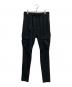 THE ONENESS（ザワンネス）の古着「Slim Cargo Easy Pants」｜ブラック