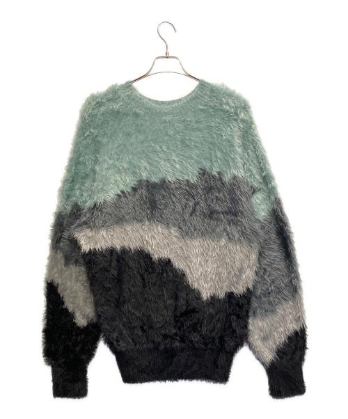 SHAREEF（シャリーフ）SHAREEF (シャリーフ) SHAGGY KNIT マルチカラー サイズ:1の古着・服飾アイテム