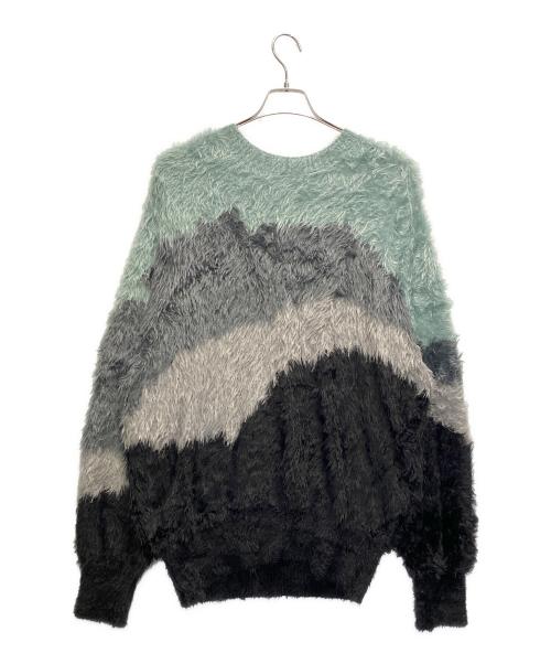 SHAREEF（シャリーフ）SHAREEF (シャリーフ) SHAGGY KNIT マルチカラー サイズ:1の古着・服飾アイテム