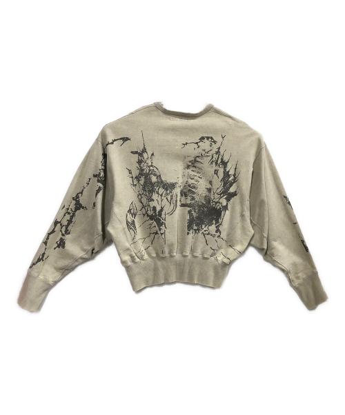 JULIUS（ユリウス）JULIUS (ユリウス) Rift Graphic Sweatshirt ベージュ サイズ:1の古着・服飾アイテム