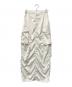 LE CIEL BLEU（ルシェルブルー）の古着「Cargo Maxi Skirt」｜ホワイト