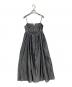 LE CIEL BLEU (ルシェルブルー) Ribbon Jacquard Cami Dres / キャミソールワンピース グレー サイズ:36：5000円