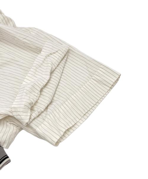 MAISON SPECIAL（メゾンスペシャル）MAISON SPECIAL (メゾンスペシャル) ジャガードゴムダブルレイヤードシャツ ホワイト サイズ:FREEの古着・服飾アイテム