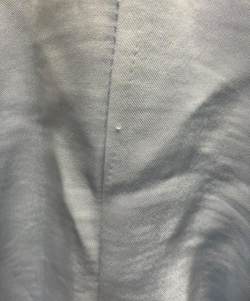 polaura（ポロ―ラ）polaura (ポロ―ラ) ボウタイmany wayオフショルサテンブラウス サックスブルー サイズ:Freeの古着・服飾アイテム