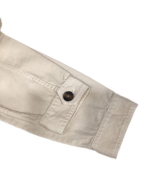 Barbour（バブアー）Barbour (バブアー) Tillyコットン4ポケットサファリジャケット アイボリー サイズ:UK10の古着・服飾アイテム