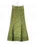 CLANE (クラネ) PLEATS FLORET SKIRT グリーン サイズ:1：4500円