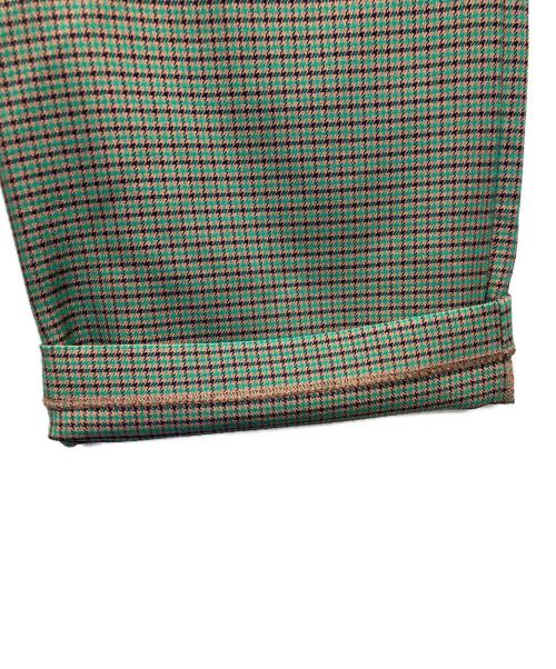 Ameri（アメリ）Ameri (アメリ) MINI CHECK JACKET ROMPERS グリーン サイズ:Mの古着・服飾アイテム