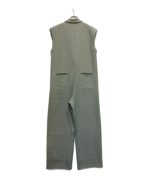 Ameri（アメリ）Ameri (アメリ) MINI CHECK JACKET ROMPERS グリーン サイズ:Mの古着・服飾アイテム