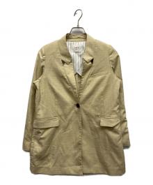 Ameri（アメリ）の古着「PERFORATED COLLAR JACKET」｜ベージュ