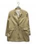 Ameri（アメリ）の古着「PERFORATED COLLAR JACKET」｜ベージュ