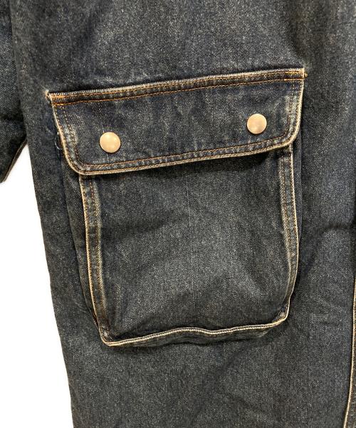 INSCRIRE（アンスクリア）INSCRIRE (アンスクリア) デニムロングコート インディゴ サイズ:表記なしの古着・服飾アイテム