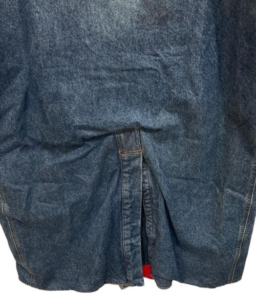 INSCRIRE（アンスクリア）INSCRIRE (アンスクリア) デニムロングコート インディゴ サイズ:表記なしの古着・服飾アイテム