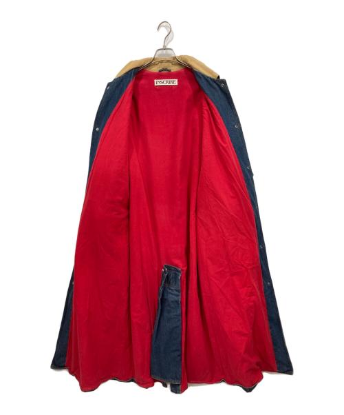 INSCRIRE（アンスクリア）INSCRIRE (アンスクリア) デニムロングコート インディゴ サイズ:表記なしの古着・服飾アイテム