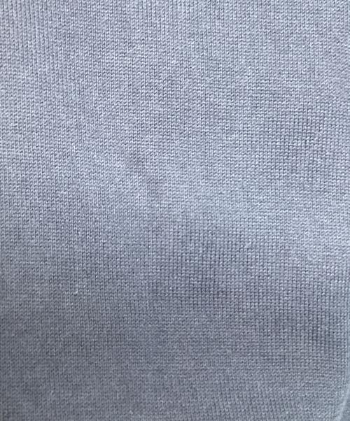 ATON（エイトン）ATON (エイトン) SUVIN COTTON OVERSIZED SWEATER ネイビー サイズ:4の古着・服飾アイテム