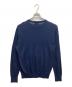 ATON (エイトン) SUVIN COTTON OVERSIZED SWEATER ネイビー サイズ:4：5000円