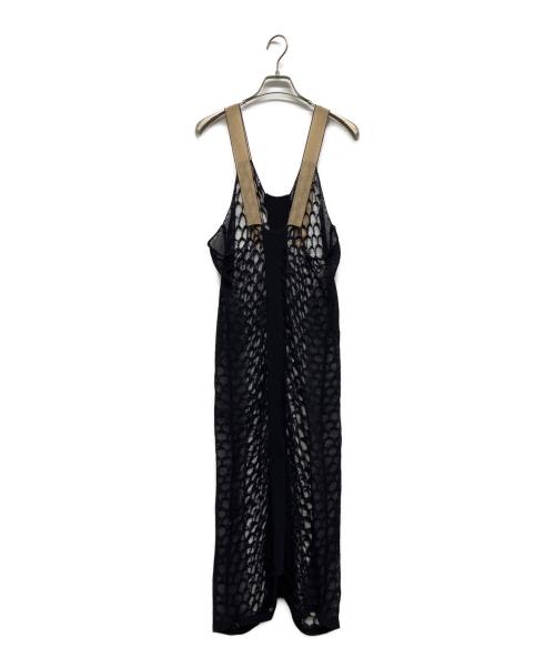 TODAYFUL（トゥデイフル）TODAYFUL (トゥデイフル) Mesh Knit Dress ブラック サイズ:38の古着・服飾アイテム