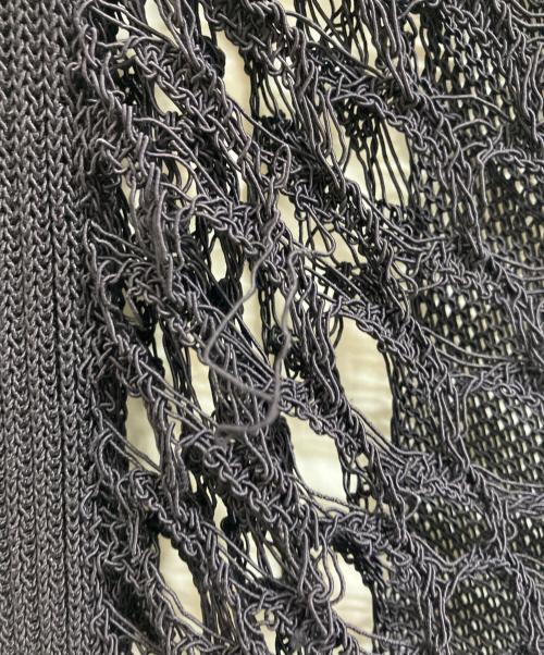 TODAYFUL（トゥデイフル）TODAYFUL (トゥデイフル) Mesh Knit Dress ブラック サイズ:38の古着・服飾アイテム