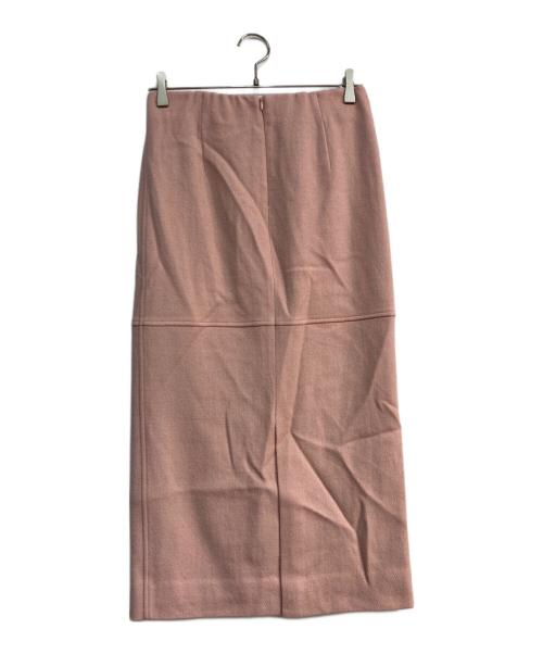UNITED ARROWS（ユナイテッドアローズ）UNITED ARROWS (ユナイテッドアローズ) 3COL メランジ ツイード タイトロングスカート ピンク サイズ:40 未使用品の古着・服飾アイテム