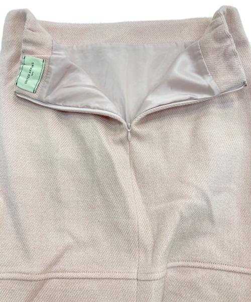 UNITED ARROWS（ユナイテッドアローズ）UNITED ARROWS (ユナイテッドアローズ) 3COL メランジ ツイード タイトロングスカート ピンク サイズ:40 未使用品の古着・服飾アイテム