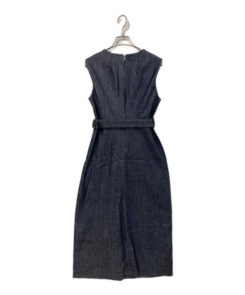 'S Max Mara（エスマックスマーラ）'S Max Mara (エスマックスマーラ) ノースリーブワンピース インディゴ サイズ:40の古着・服飾アイテム