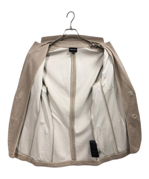 GIORGIO ARMANI（ジョルジョアルマーニ）GIORGIO ARMANI (ジョルジョアルマーニ) ブレザー ベージュ サイズ:46の古着・服飾アイテム