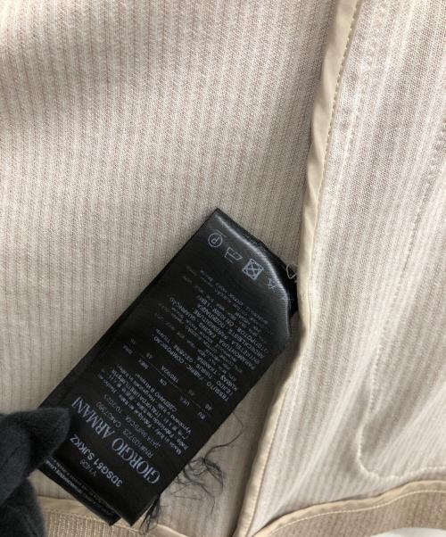 GIORGIO ARMANI（ジョルジョアルマーニ）GIORGIO ARMANI (ジョルジョアルマーニ) ブレザー ベージュ サイズ:46の古着・服飾アイテム