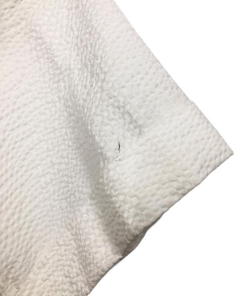 JUSGLITTY（ジャスグリッティー）JUSGLITTY (ジャスグリッティー) シャーリングシャツワンピース ホワイト サイズ:1の古着・服飾アイテム