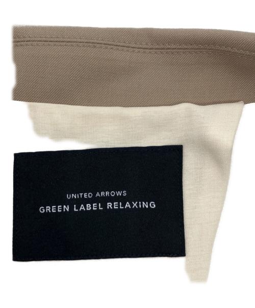 green label relaxing（グリーンレーベルリラクシング）green label relaxing (グリーンレーベルリラクシング) ダブルブレスト ジャケット ベージュ サイズ:40の古着・服飾アイテム