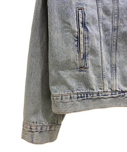 MM6 Maison Margiela（エムエムシックスメゾンマルジェラ）MM6 Maison Margiela (エムエムシックスメゾンマルジェラ) 再構築ドッキングデニムジャケット インディゴ サイズ:48の古着・服飾アイテム