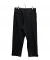 JIL SANDER (ジルサンダー) ジップワークトラウザーズ ブラック サイズ:48：20000円