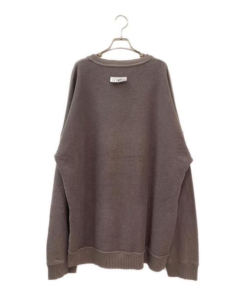 MM6 Maison Margiela（エムエムシックスメゾンマルジェラ）MM6 Maison Margiela (エムエムシックスメゾンマルジェラ) スウェットシャツ ブラウン サイズ:Mの古着・服飾アイテム