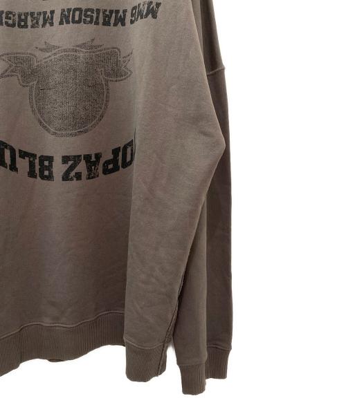 MM6 Maison Margiela（エムエムシックスメゾンマルジェラ）MM6 Maison Margiela (エムエムシックスメゾンマルジェラ) スウェットシャツ ブラウン サイズ:Mの古着・服飾アイテム
