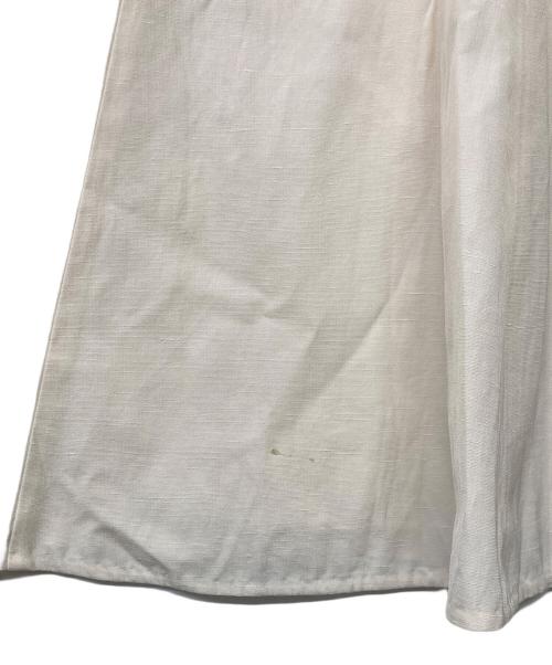 martinique（マルティニーク）martinique (マルティニーク) バックゴムフレアスカート アイボリー サイズ:1の古着・服飾アイテム