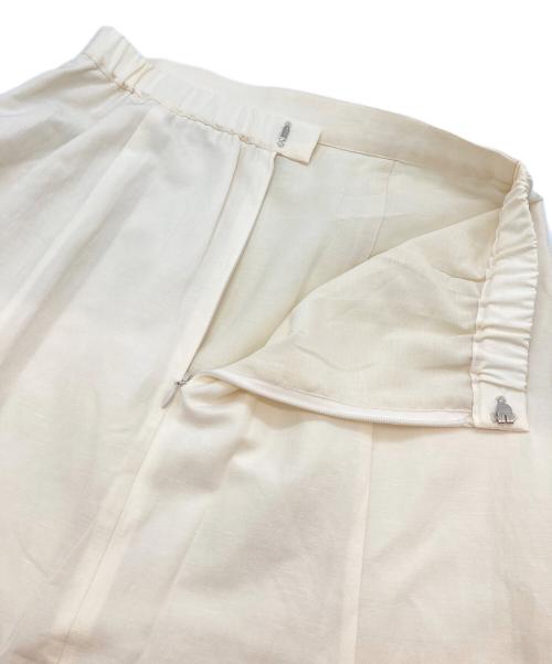 martinique（マルティニーク）martinique (マルティニーク) バックゴムフレアスカート アイボリー サイズ:1の古着・服飾アイテム