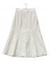 martinique（マルティニーク）の古着「バックゴムフレアスカート」｜アイボリー