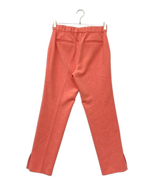 theory luxe（セオリーリュクス）theory luxe (セオリーリュクス) COSIMO PELIN 裾スリットパンツ ピンク サイズ:SIZE 38の古着・服飾アイテム